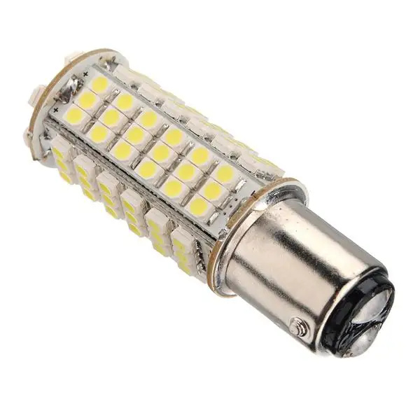 2шт большая акция BAY15D 1157 P21/5W 102 SMD 3528 Светодиодный белый автомобильный сигнал