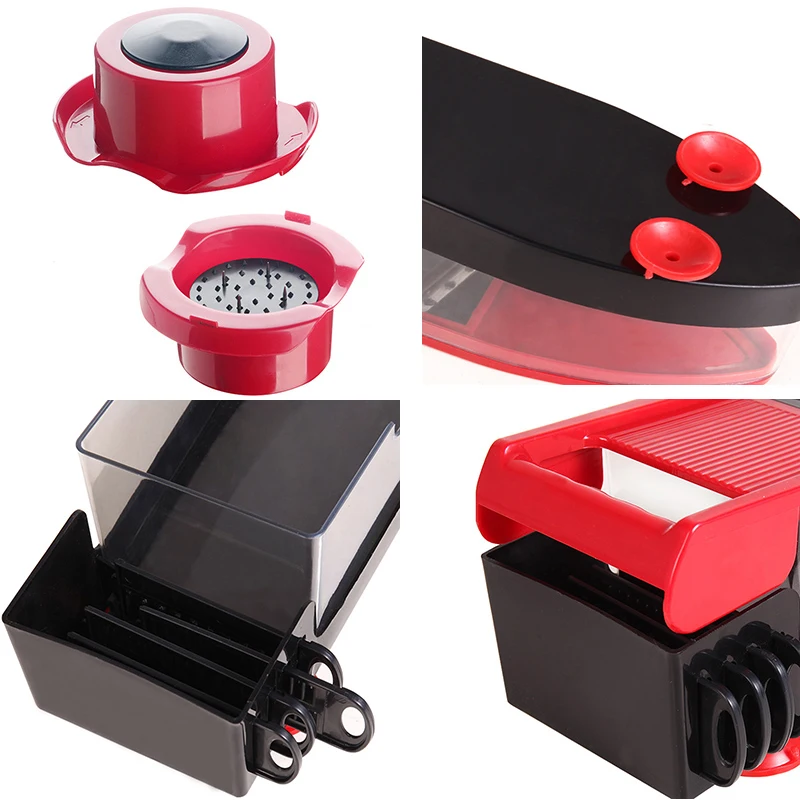 QuickDone многофункциональная Терка резак терка для овощей с 5 Нержавеющая сталь