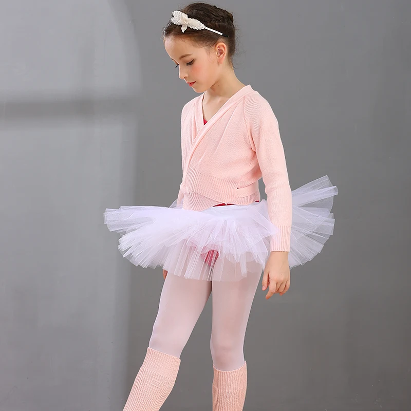 Детская танцевальная тренировочная одежда TIEJIAN осенне-зимний красный черный