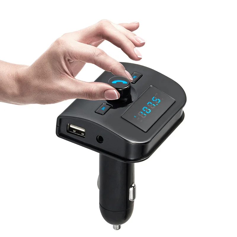 FM передатчик Bluetooth Handsfree автомобильный комплект модулятор Mp3 музыкальный плеер
