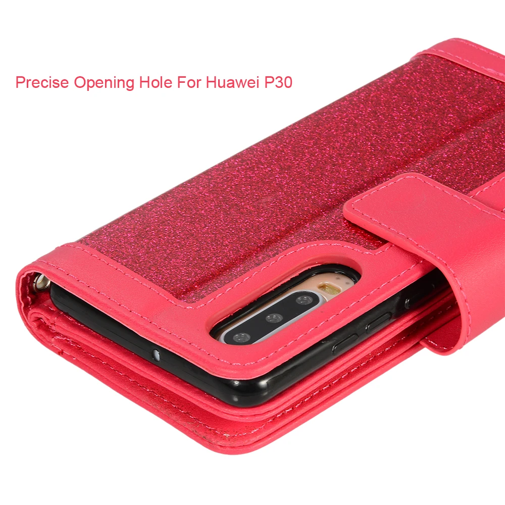 2019 Роскошный чехол кошелек для телефона Huawei P20 Lite P30 Pro Mate 20 с полной защитой чехлы