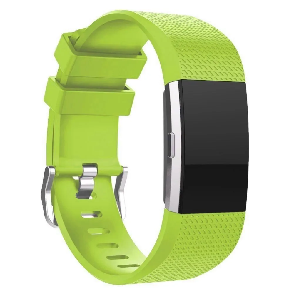 Силиконовый ремешок для часов Fitbit Charge 2 классические Сменные силиконовые ремешки