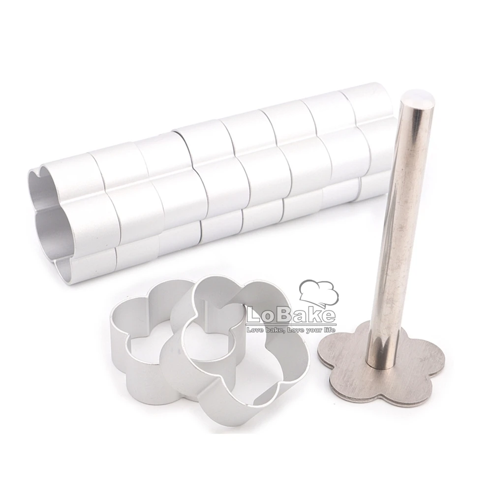 Форма для печенья из нержавеющей стали с пятью лепестками и цветами|Формы тортов|