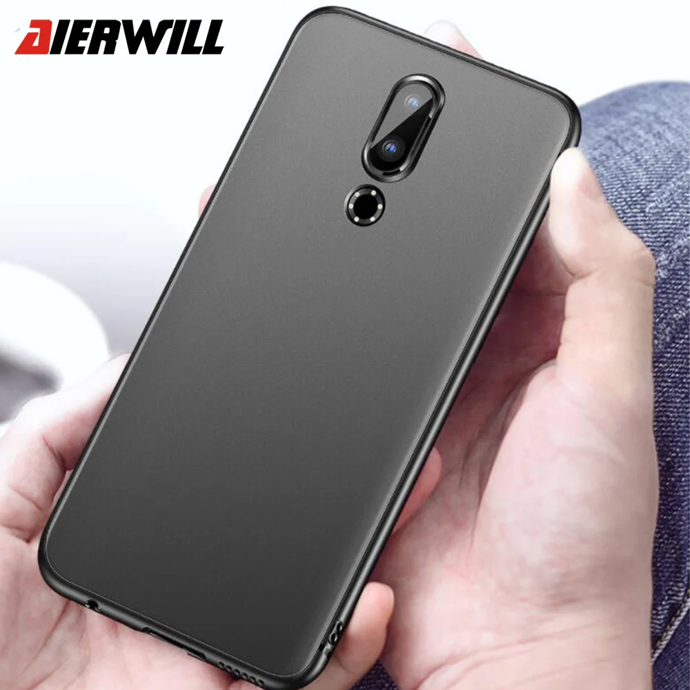 Бампер чехол для meizu 16X анти-осень Ультра тонкое мягкое силиконовое покрытие