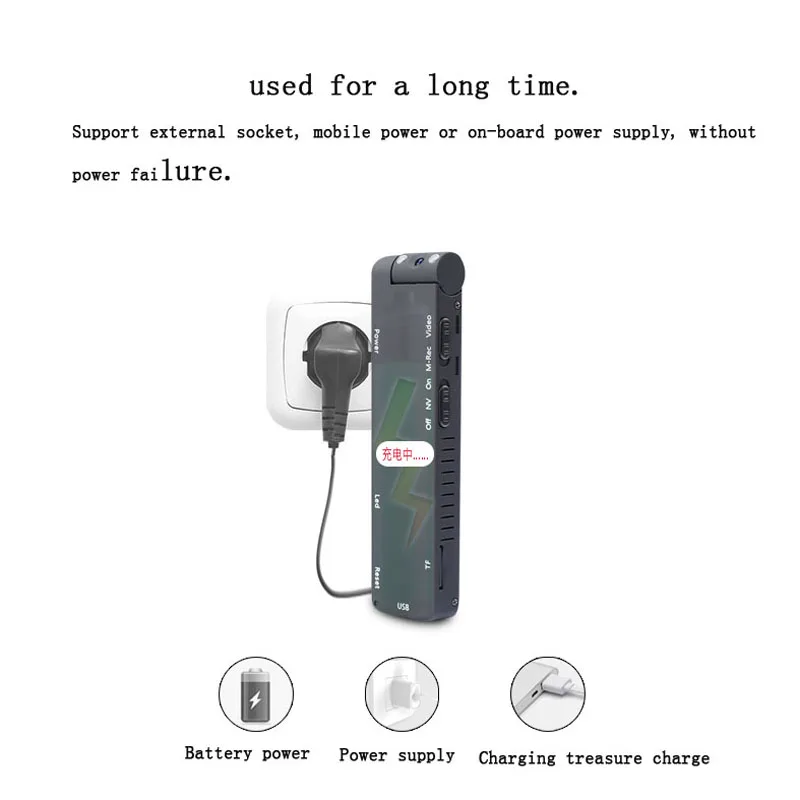 DOITOP Mini Camera Infrared Night Vision 1080P Sport Digital Micro Cam Motion Detection Camcorder Recorder Recording Pen+Clip |