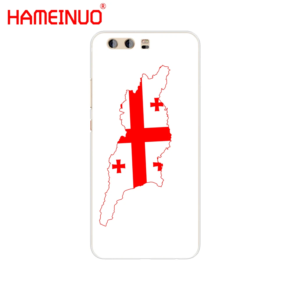 HAMEINUO Georgia Grunge Flag Cover phone Case for huawei Ascend P7 P8 P9 P10 P20 lite plus pro G9 G8 G7 2017 | Мобильные телефоны и