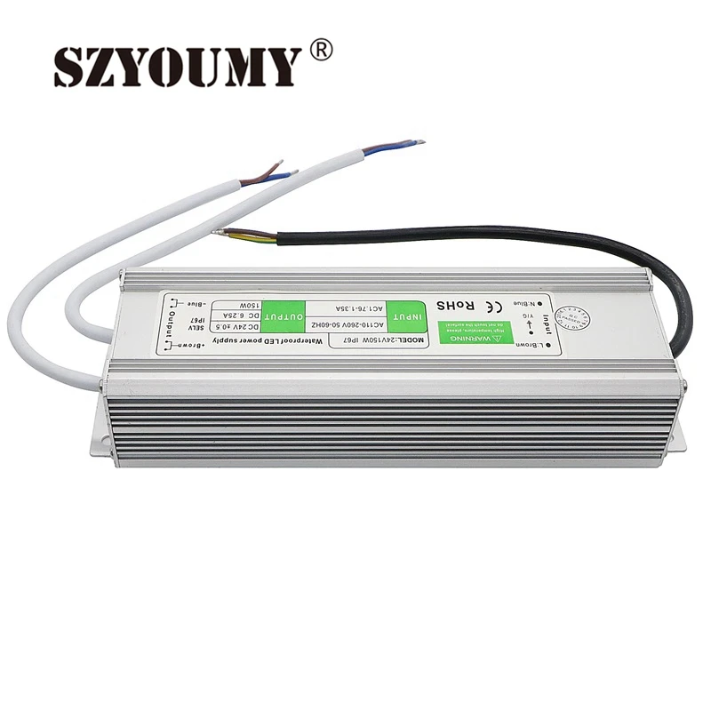 SZYOUMY IP67 Водонепроницаемый Электронный Светодиодный драйвер питания