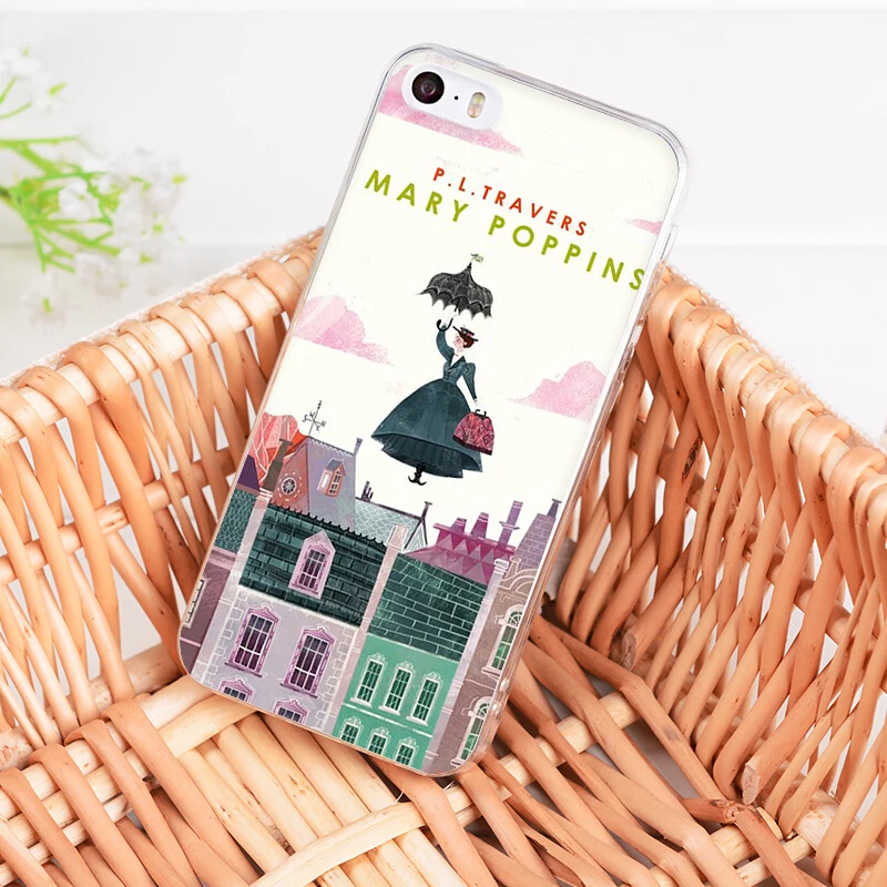 MaiYaCa Mary Poppins прозрачный мягкий ТПУ чехол для телефона чехол для iPhone X XR XS MAX 6 6s 7 7plus 8 8Plus 5 5S 11promax чехол coque