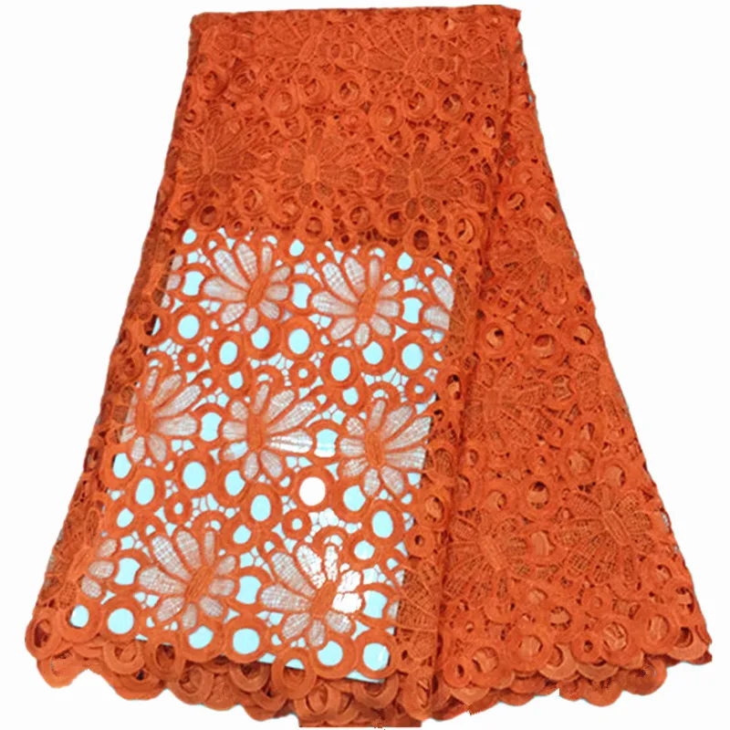 yellow African Cord Lace Fabrics Fabric For Wedding high quality african lace fabric 2017 | Дом и сад