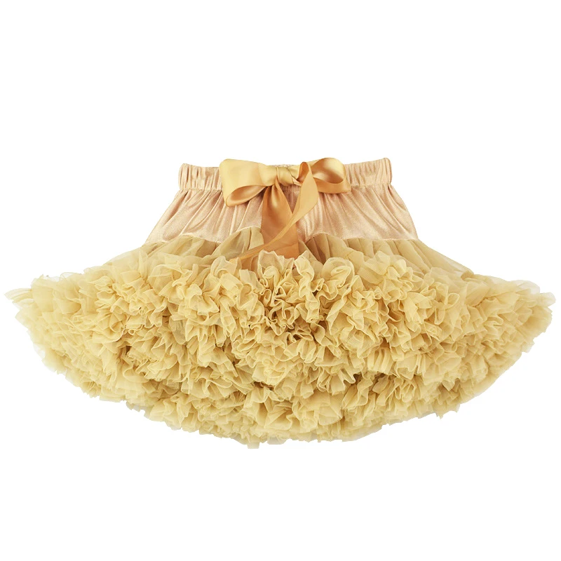 

2019 Baby Girls Tutu Skirt Fluffy Children Ballet Kids Pettiskirt Baby Girl Ball Gown Skirts Princess Tulle Party Dance Skirts