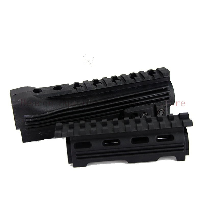 Airsoft gear Shoot AK 47 Strikeforce полимер Handguard верхний нижний Пикатинни Черный Тактический охотничий винтовочный Пистолет Аксессуары