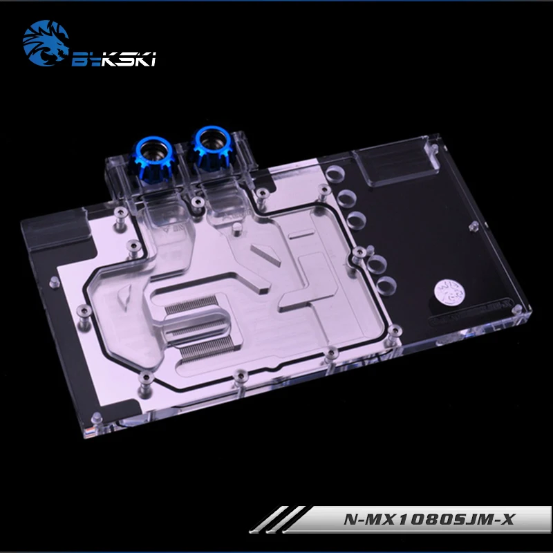 Bykski N MX1080SJM X полноэкранная графическая карта блок водяного охлаждения для Palit GTX1080