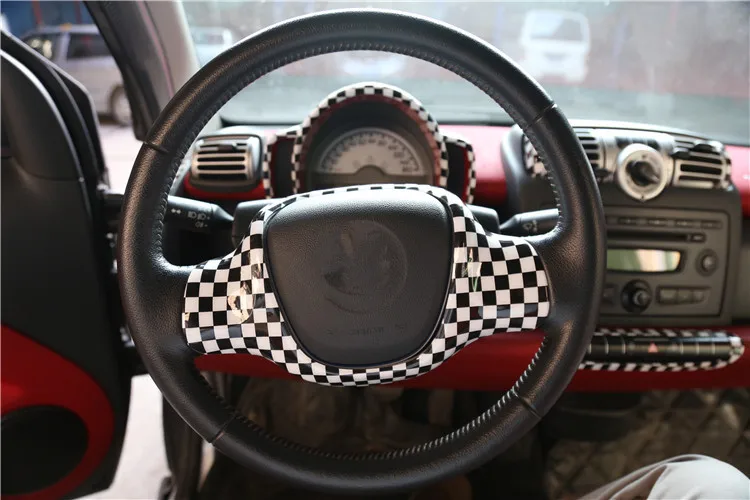 TTCR-II для Mercedes-Benz Smart Fortwo 2009-2014 Автомобильная оплетка рулевого колеса автомобиля