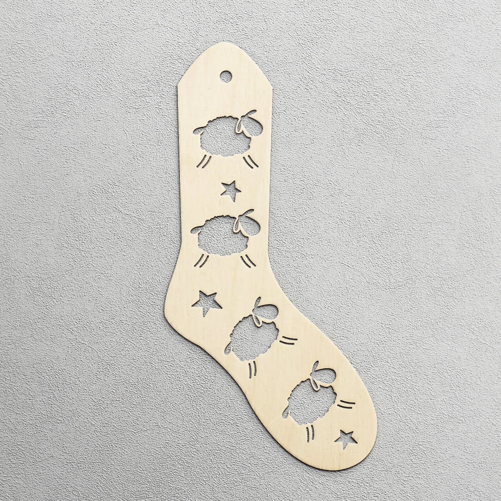 2 шт. деревянные носки в виде овец|Статуэтки и миниатюры| |