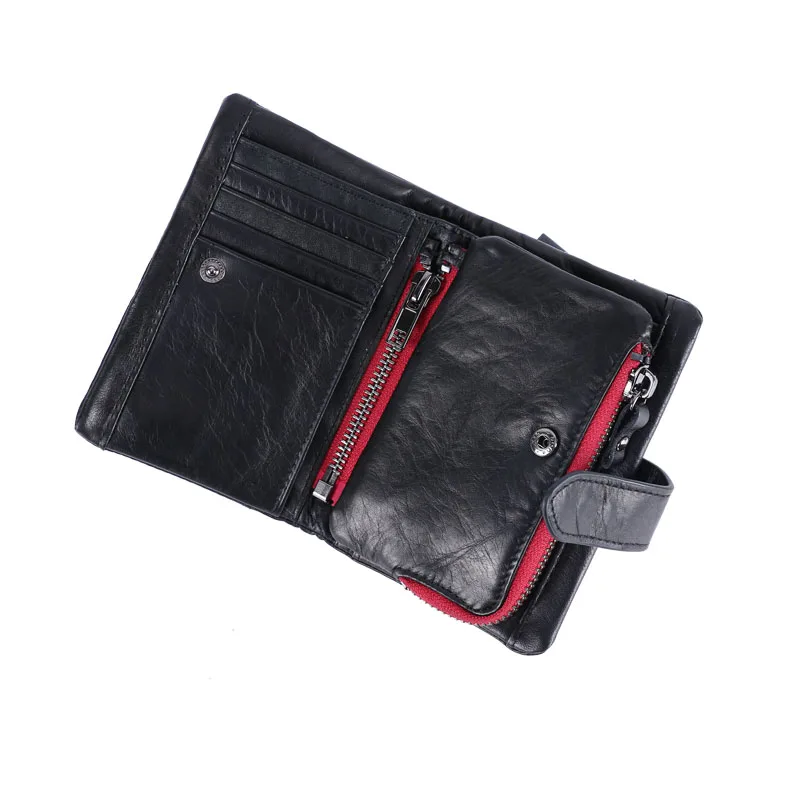 Портмоне мужское из 100% натуральной кожи в стиле ретро|wallet card holder|card holder for menbrand men