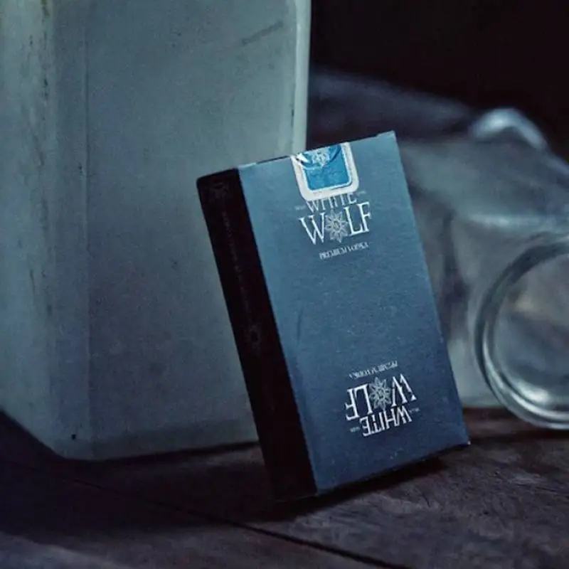 1 колода белая водка волка игральные карты от Ellusionist серия Запрещение волшебные