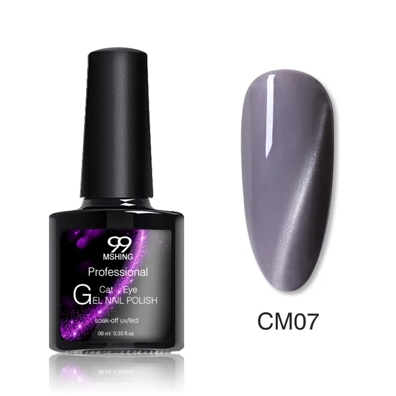 CM07 Mshing99 3D кошачий глаз Гель-лак для ногтей vernis Полупостоянный УФ-лак для маникюрный гель для ногтей праймер верхнее покрытие Гель-лак - Цвет: CM07