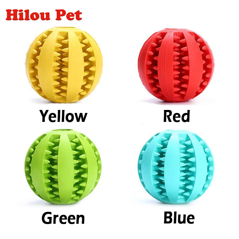 Горячее предложение для комнатных собак игрушка резиновый мяч забавного яркого