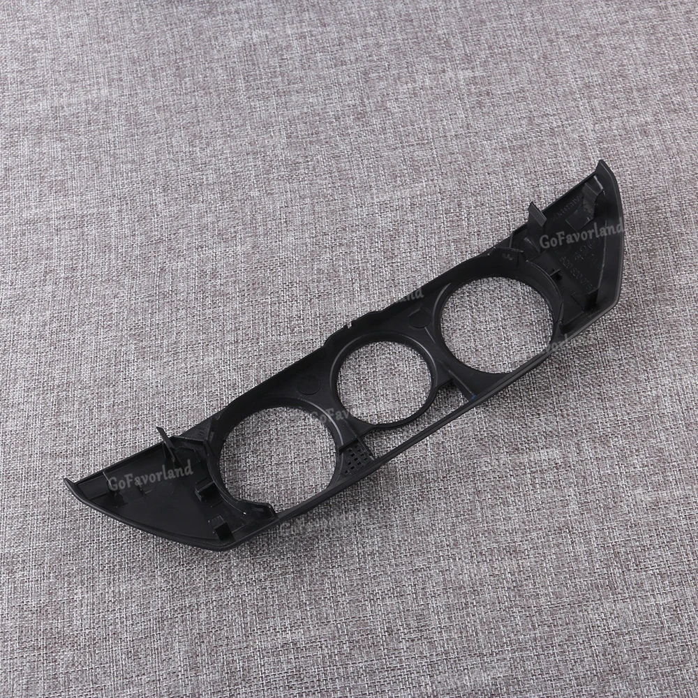 Черная передняя панель управления нагревателем переменного тока Крышка