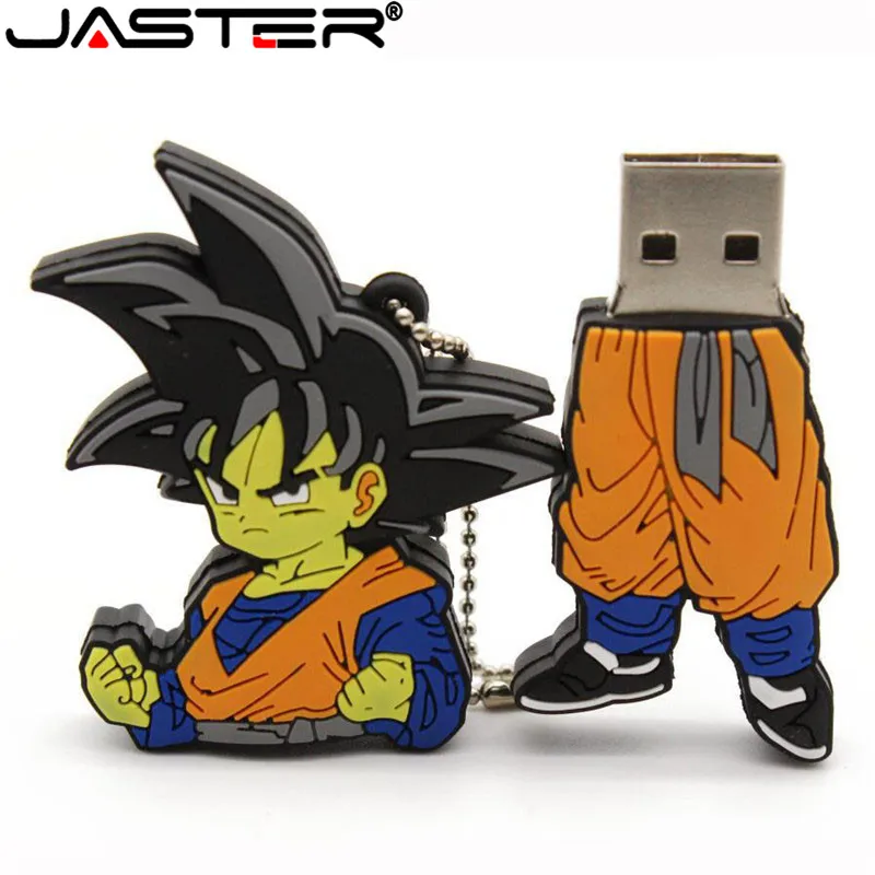 JASTER USB флеш-накопитель Goku стильный 32 ГБ/16 ГБ/8 ГБ/4 ГБ милые флеш-накопители