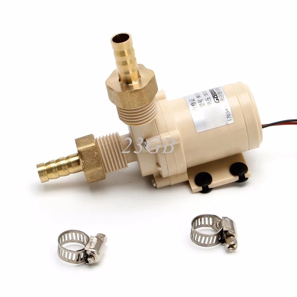 12V Солнечный погружной насос для горячей воды циркуляционный 100 градусов Цельсия бесщеточный мотор высокой Давление M02