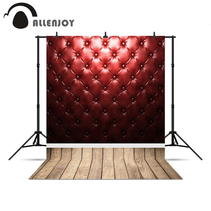 Allenjoy фон для фотосессий красный изголовье кровати постепенное изменение цвета