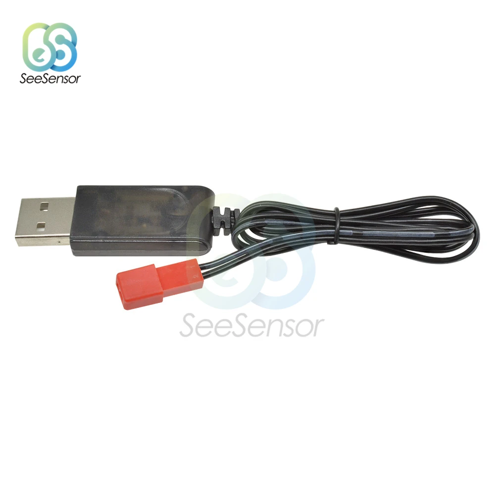 3,7 в usb зарядка литиевая батарея зарядное устройство кабель JST разъем для X54HW JY018 зарядное устройство Дрон Квадрокоптер аксессуары