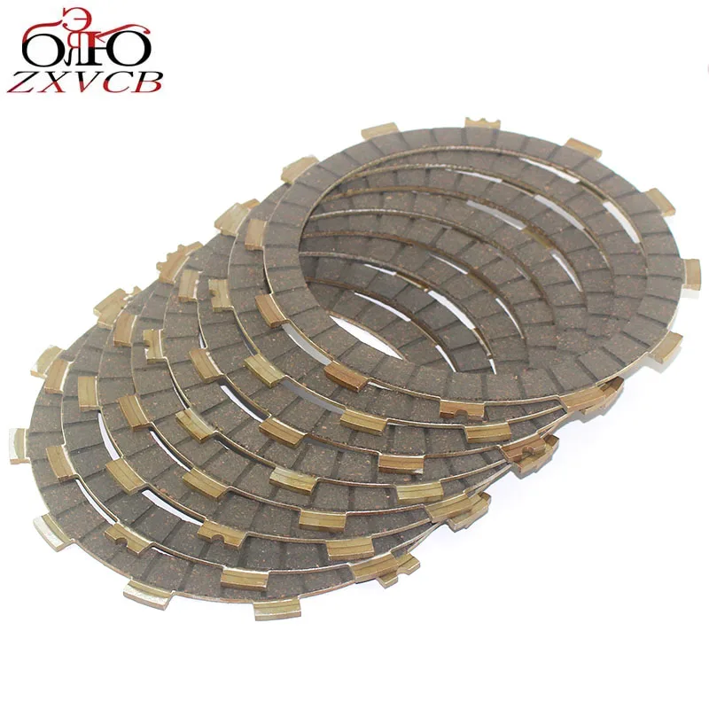 

8X For YAMAHA WR250Z YZ250 X WR450F YFZ450 R RS RSE X XBB XSE YFZ45 YSS YSX YZ450 F FX Motocycle Clutch Friction Plates Disc Set