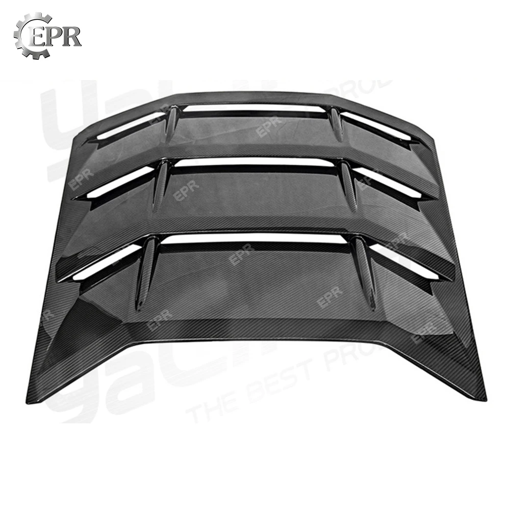 Сухая углеродная капот для Huracan LP610 LP580(+) OEM Стиль Матовый из углеродного волокна капюшон двигателя(замена) Комплект кузова для LP610 Racing