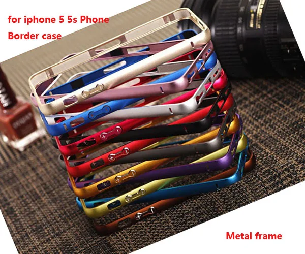Защитный чехол s для iphone 5 5S SE 6 6S 7 8 Plus 11 Pro 11Pro X XR XS Max ультра тонкий металлический алюминиевый каркас бампер чехол