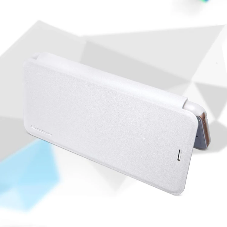 Для Xiaomi mi 5C 5 15 &quotNILLKIN Sparkle Флип кожаный с умным окном для просмотра задняя крышка