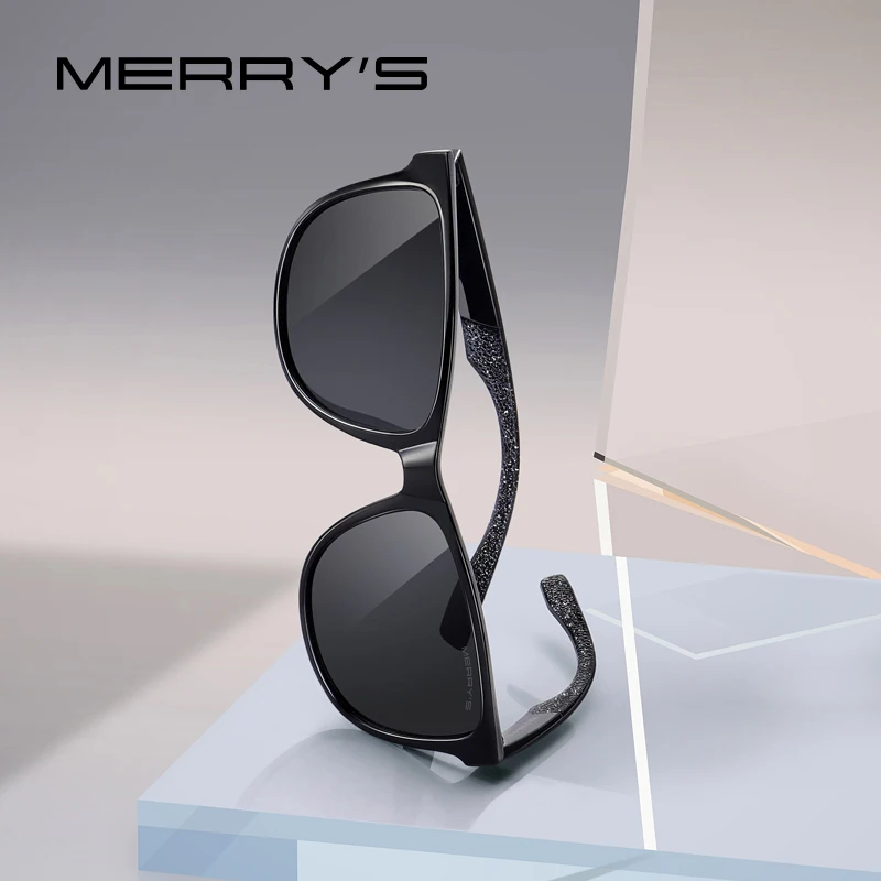 Мужские поляризованные солнцезащитные очки MERRYS модель TR90 защита UV400 S3010|Мужские