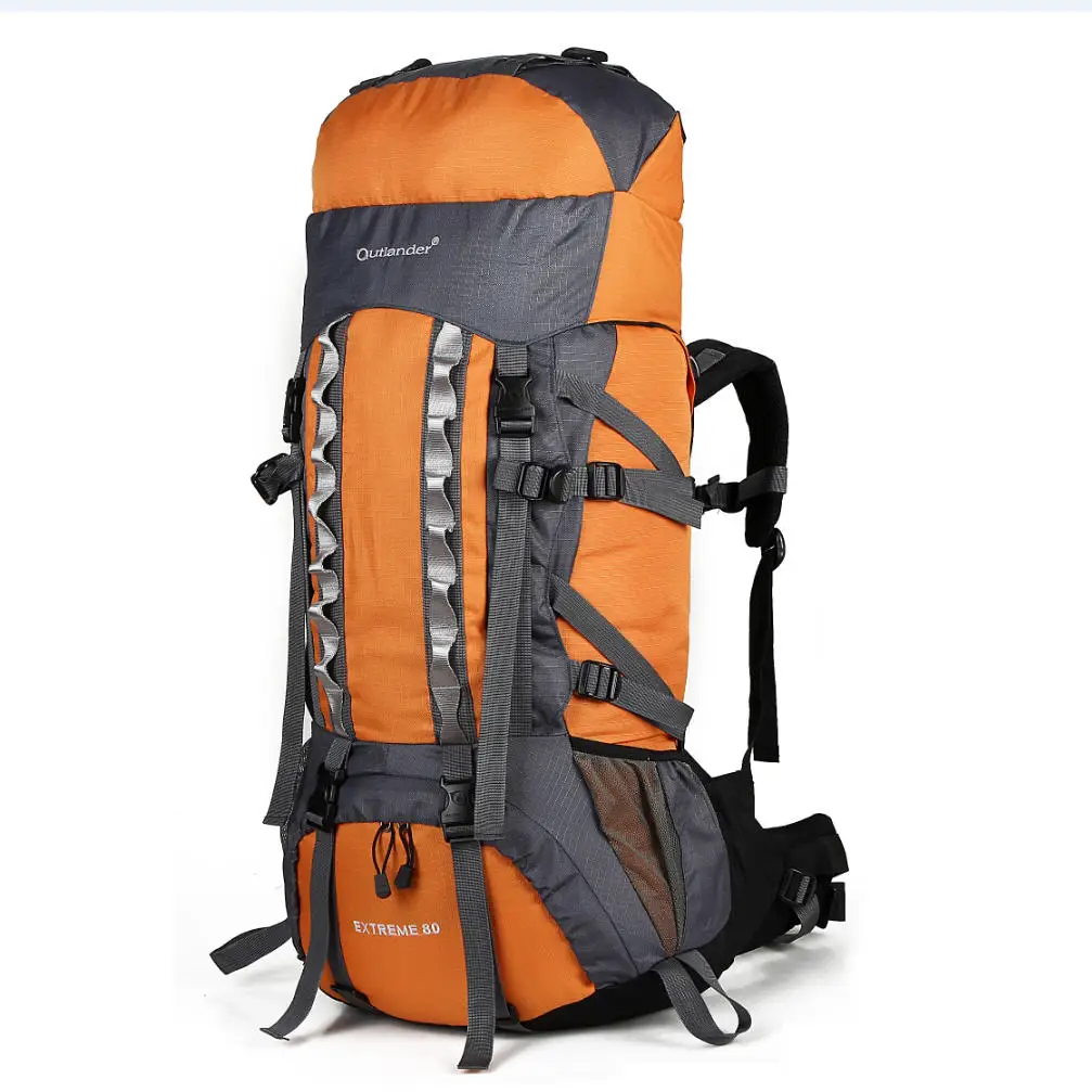 Рюкзак outlander 80L вместительный высокого качества для альпинизма и