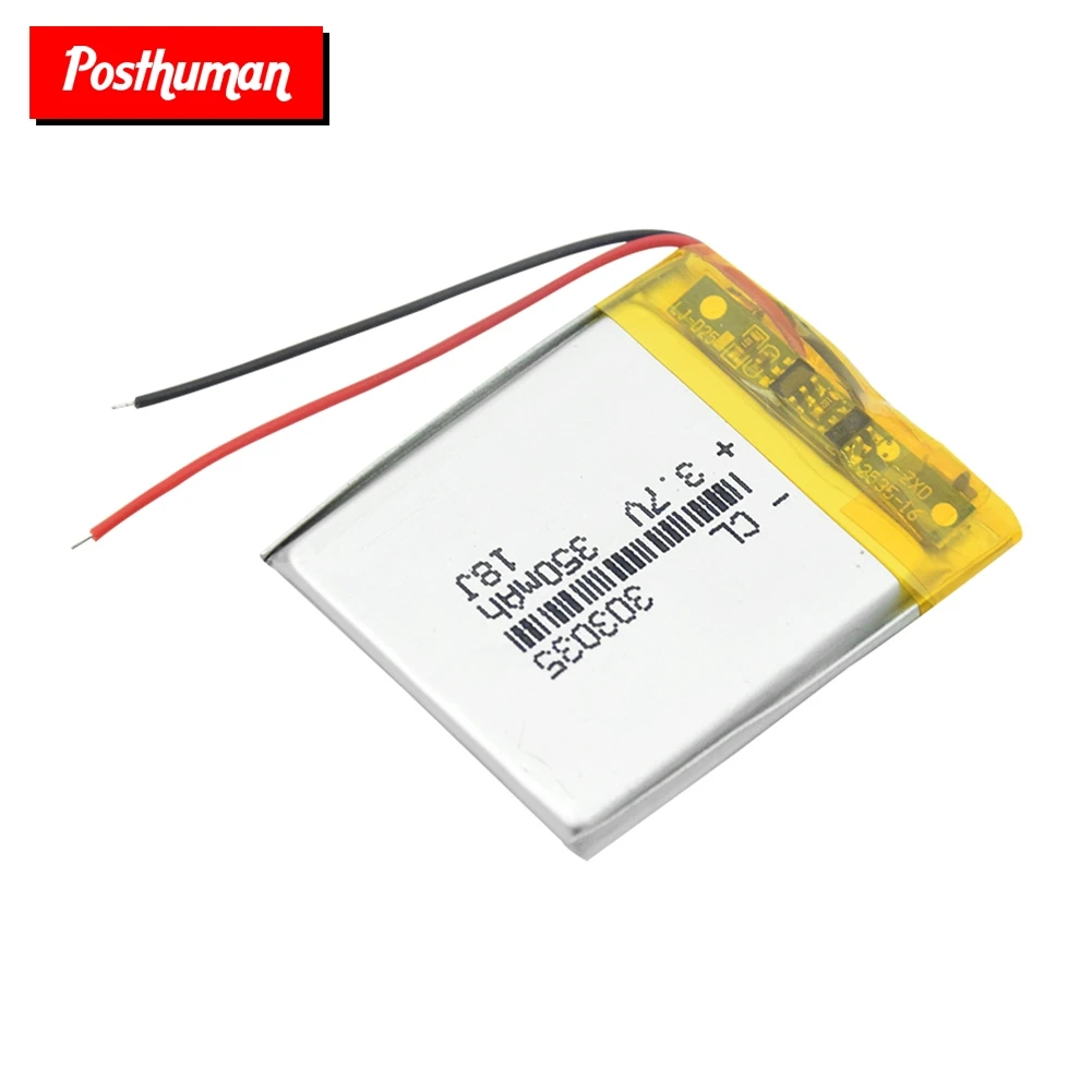 3,7 в 350 мАч 303035 литий-полимерный литий-ионный аккумулятор для Mp3 MP4 MP5 gps psp MID PDA mobile bluetooth