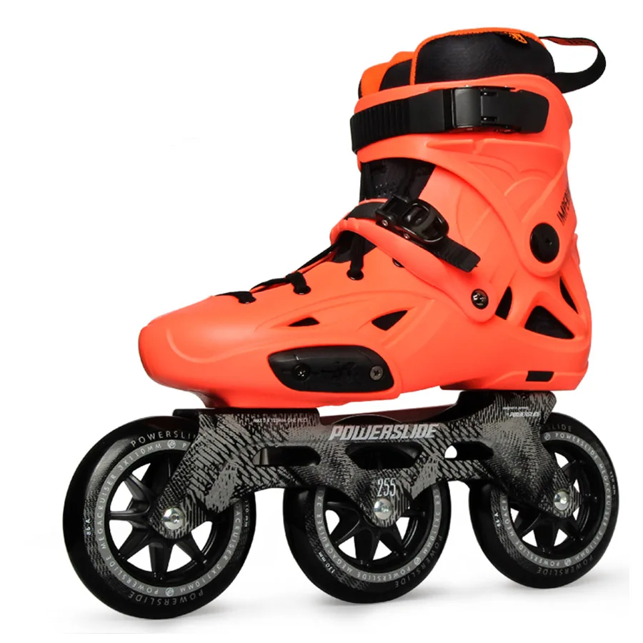 Powerslide Imperial 3*110 мм скоростные роликовые коньки уличные Взрослые роликовые коньки обувь для катания на роликах коньки для катания на коньках Adulto