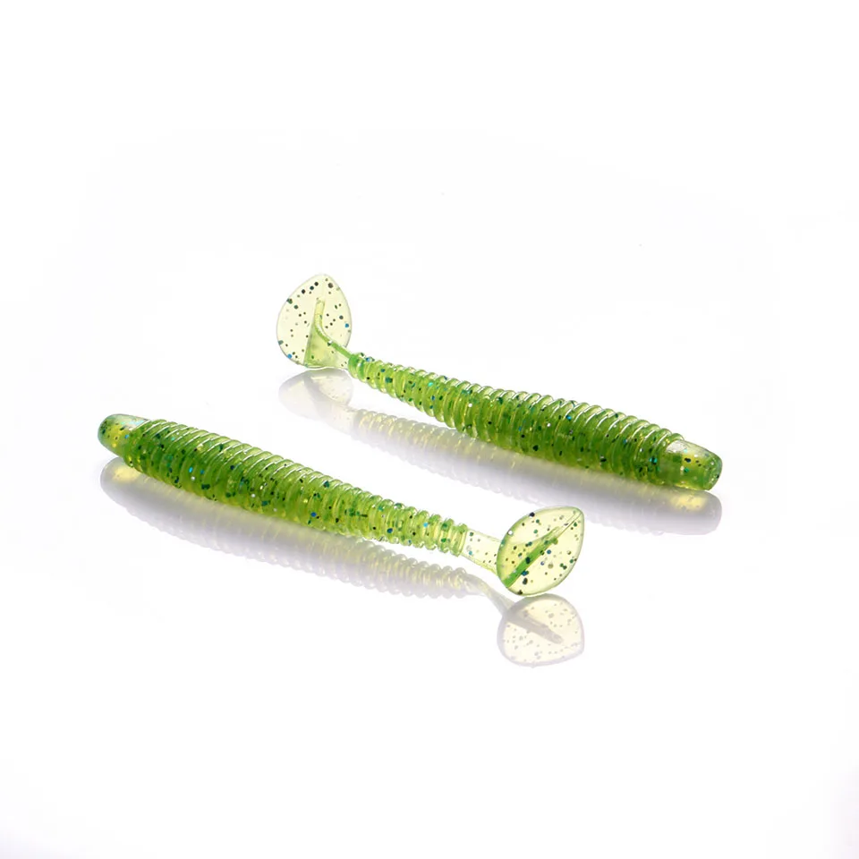 12 шт./лот 2,2 г 7 см мягкие приманки крючки Япония Shad червь Swimbaits джиг голова нахлыстом силиконовая резиновая приманка для рыбалки Pesca