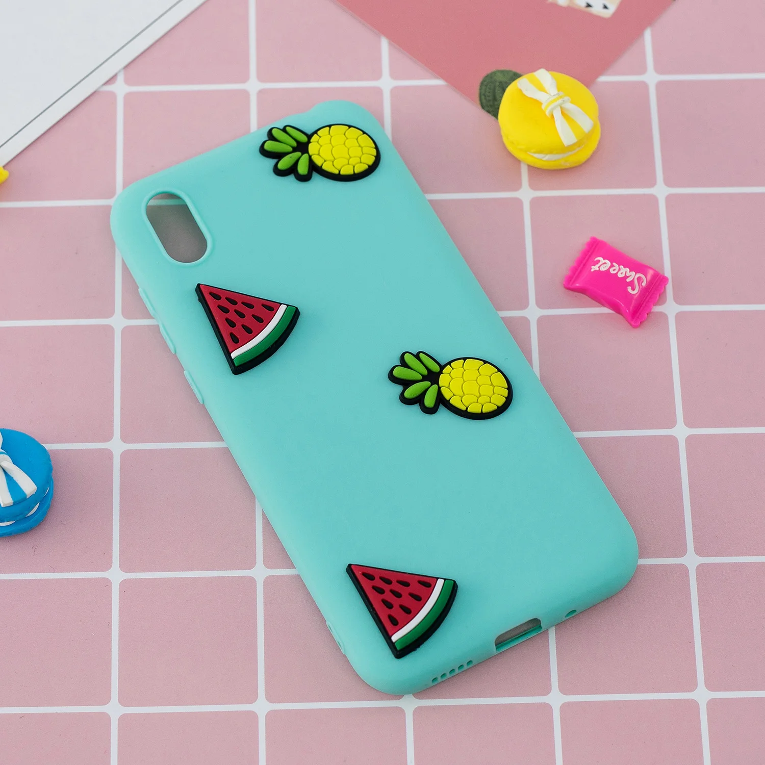 Redmi 7 7A чехол для Xiaomi Note задняя крышка на Redmi7A Coque силиконовый 3D милый мультяшный