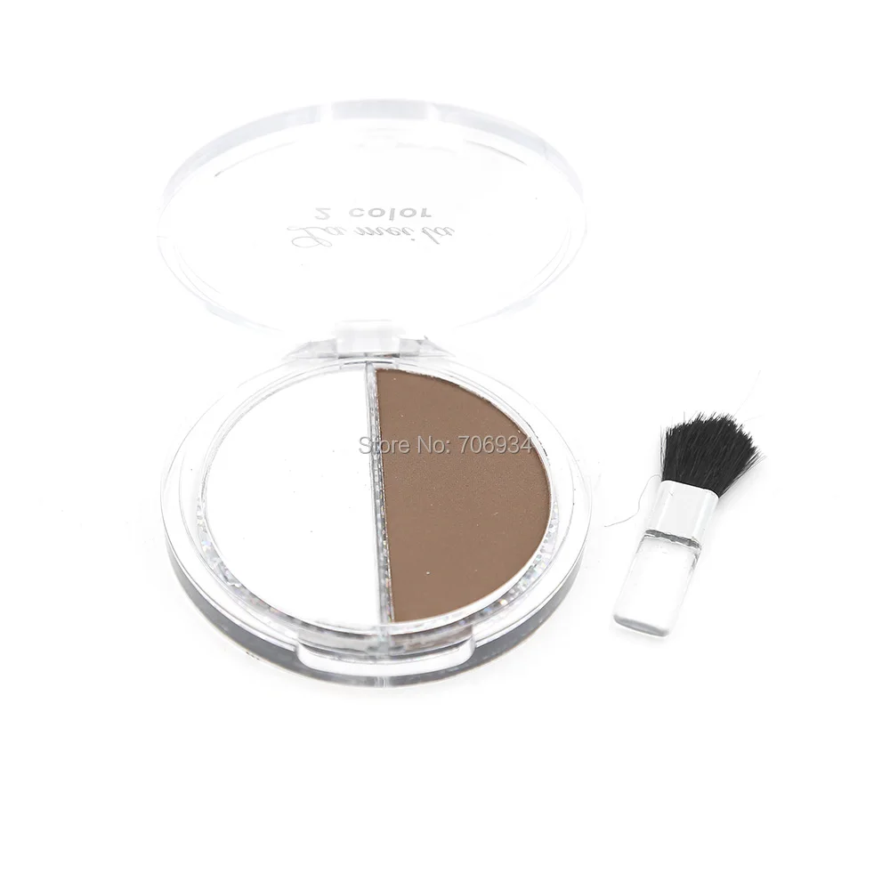 Контурная пудра для макияжа прессования лица 1 шт. 2 цвета восстановления палитра