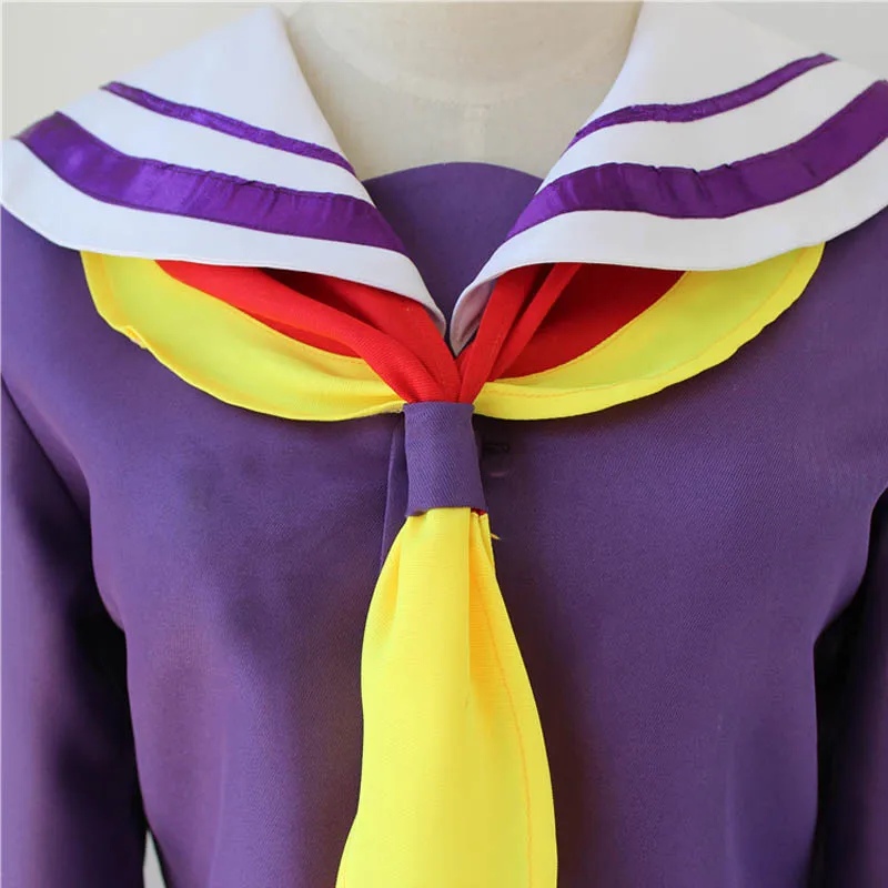 Coshome No Game Life Shiro 100 см парики платье для костюмированной вечеринки костюмы