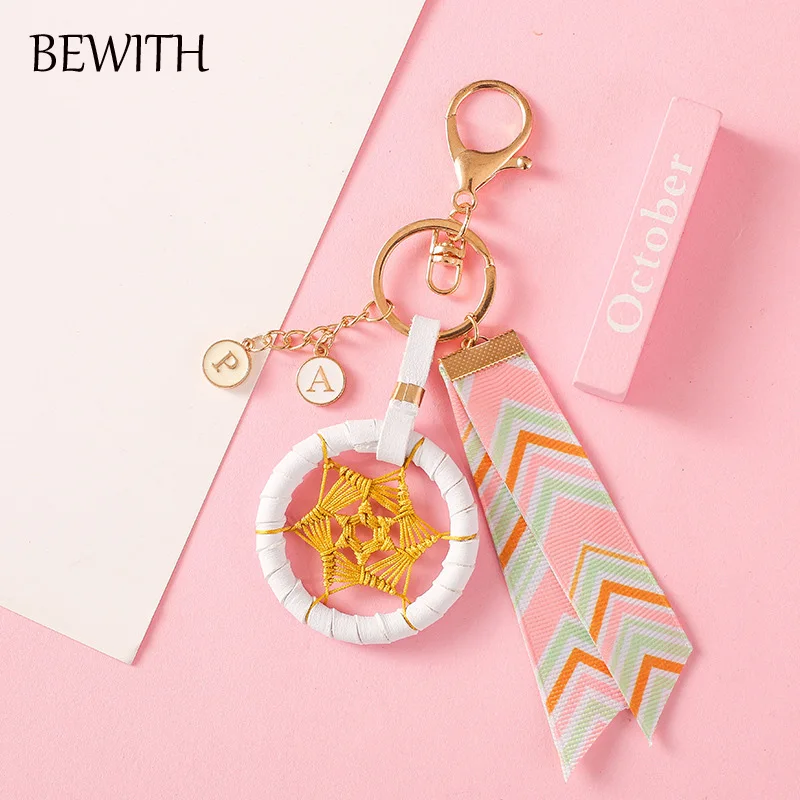 Keychain Dreamcatcher &amp Bag Pendant Decoration Gift Indian Handmade Mini Mordern Style Dream Catcher AXR077 | Дом и сад