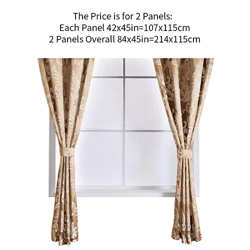 2pcs each 107x115cm NAPEARL деревенские декоративные кухонные занавески Висячие гранулы изготовленные Швейные шторы для окон балдахин и ярусов классические короткие капли - Цвет: 2pcs each 107x115cm