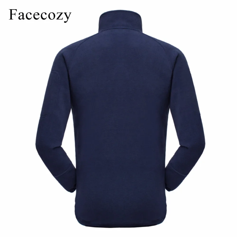 Facecozy мужские уличные походные теплые флисовые куртки 2019 осенне зимнее пальто для