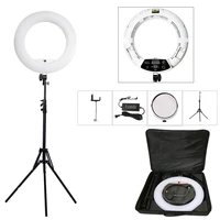 yidoblo fd 480ii 18 photography studio dimmable led ring lamp 480 leds video light lamp photographic lighting stand 2m bag