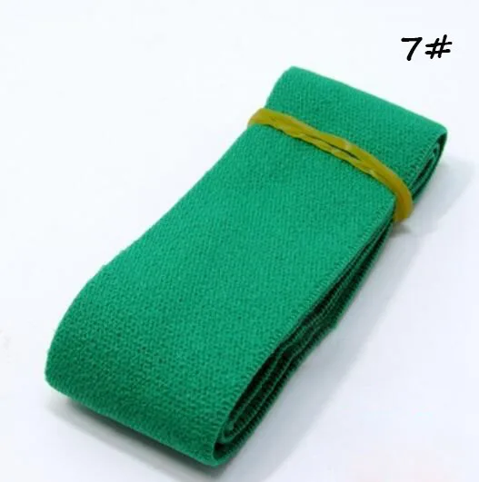 NO7 green 3 метра плоская супер мягкая эластичная лента Швейные аксессуары для одежды нейлоновая тесьма детская одежда аксессуары для шитья ширина 3 см S0954l - Цвет: NO7 green