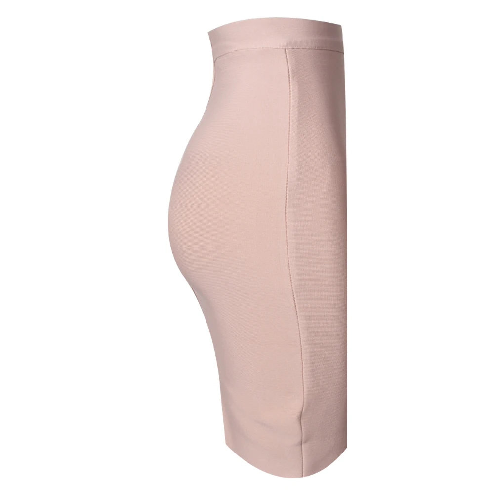 Kleezy 50CM Length Solid Color Sexy sheathy Bandage Pencil Women Skirt HL2621 | Женская одежда