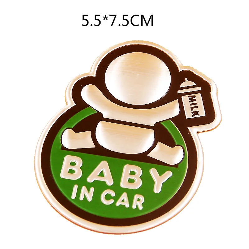 Наклейка из алюминиевого сплава FASP детский значок в автомобиле для мотоцикла