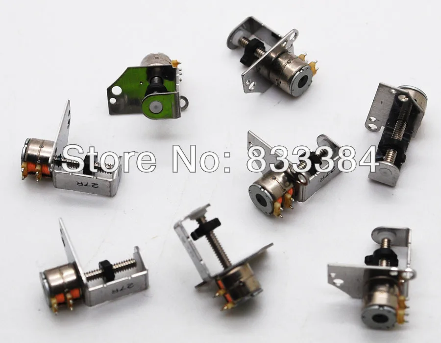Низкая цена 20 шт Япония Sanyo 2 фазы 4 провода Mimi шаговый двигатель микро D6mm 3-5V DC