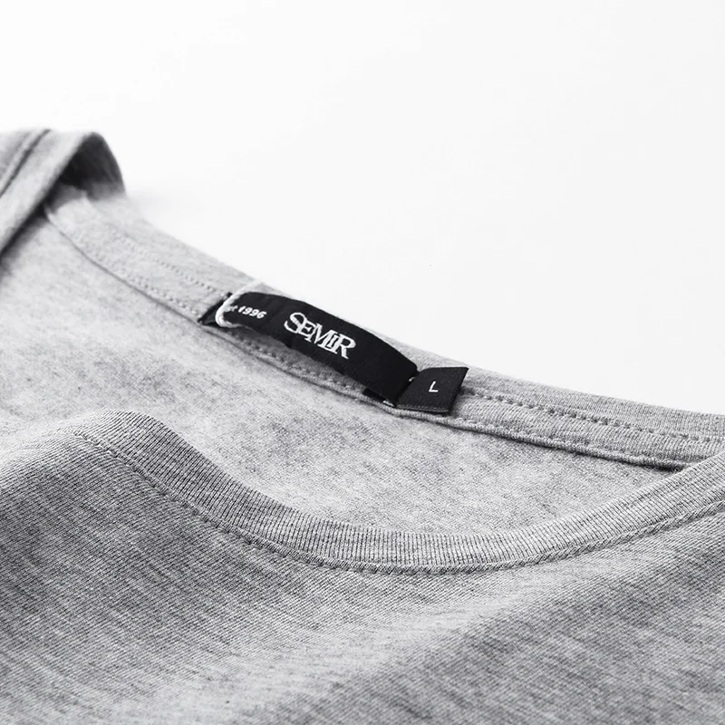 SEMIR 2019 летняя простая футболка оптом Мужская s хип хоп новый дизайн уличная Лидер