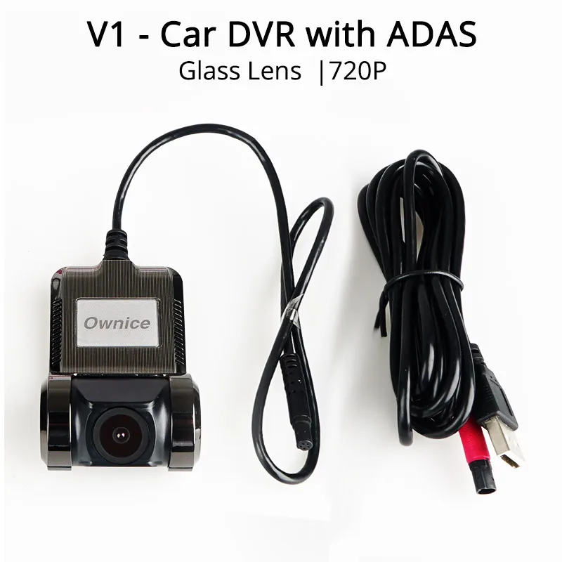V1 V2 HD 1080P USB Передняя ADAS DVR Dash камера Автомобильный видеорегистратор g-сенсор ночное видение умный трек - Название цвета: V1 720P