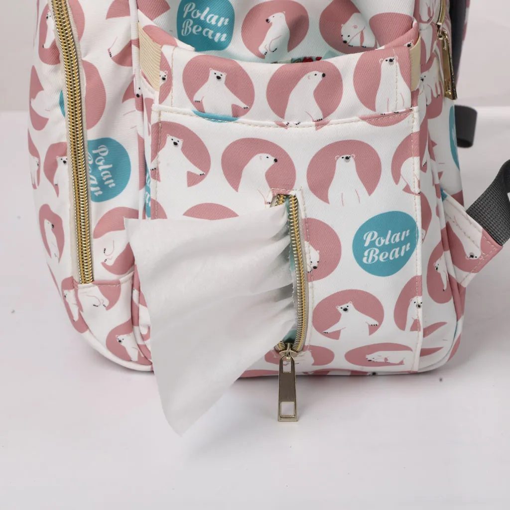 

TELOTUNY Maternity Carriage Bag Large Capacity Baby Care Diaper Bag Backpack Desiger Baby Bag For Bottle Feeding Mummy Bag Z0522